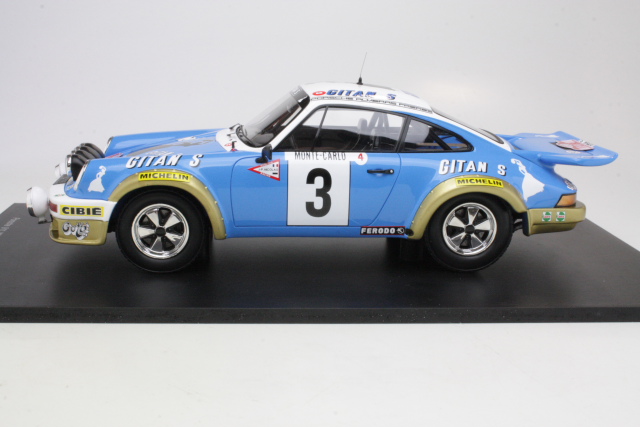 Porsche 911 Carrera, 1st. Monte Carlo 1978, J.P.Nicolas, no.3 - Sulje napsauttamalla kuva