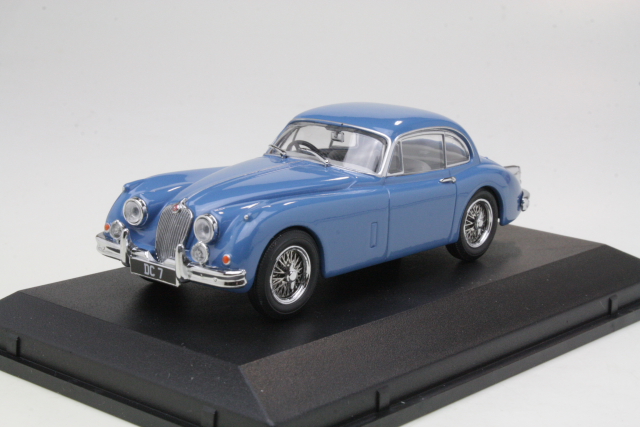 Jaguar XK150 Coupe, sininen - Sulje napsauttamalla kuva