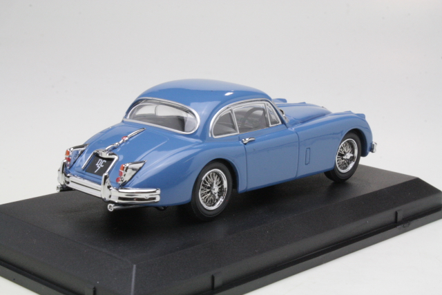 Jaguar XK150 Coupe, sininen - Sulje napsauttamalla kuva