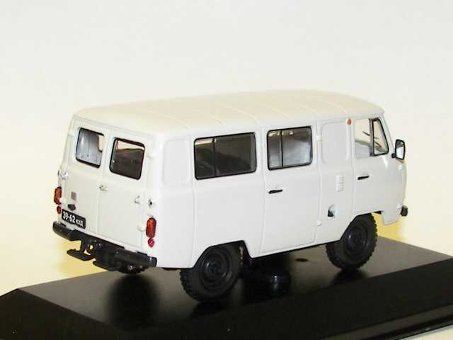 UAZ 452 Minibus 1980, light grey