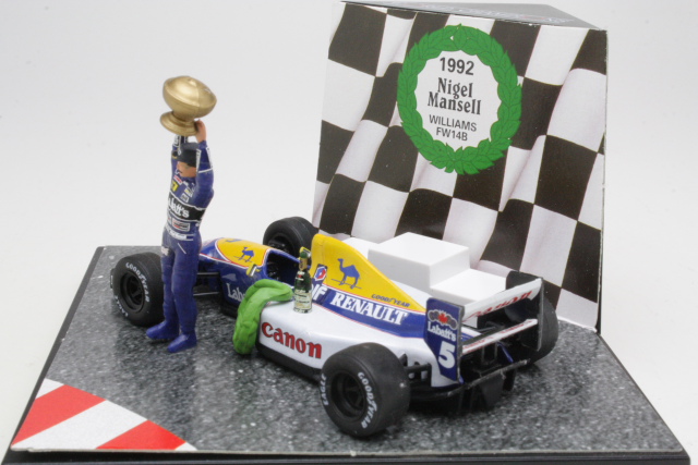 Williams FW14B, World Champion 1992, N.Mansell, no.5 - Sulje napsauttamalla kuva