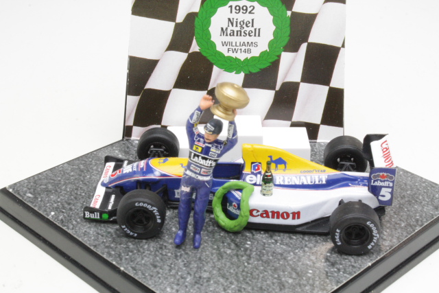 Williams FW14B, World Champion 1992, N.Mansell, no.5 - Sulje napsauttamalla kuva
