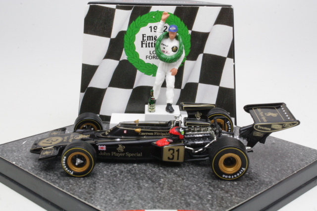 Lotus Ford 72D, World Champion 1972, E.Fittipaldi, no.31