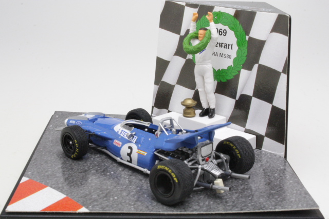 Matra MS80, Wolrd Champion 1969, J.Stewart, no.3 - Sulje napsauttamalla kuva