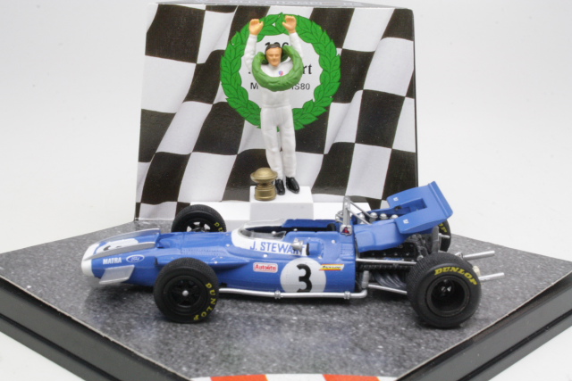 Matra MS80, Wolrd Champion 1969, J.Stewart, no.3