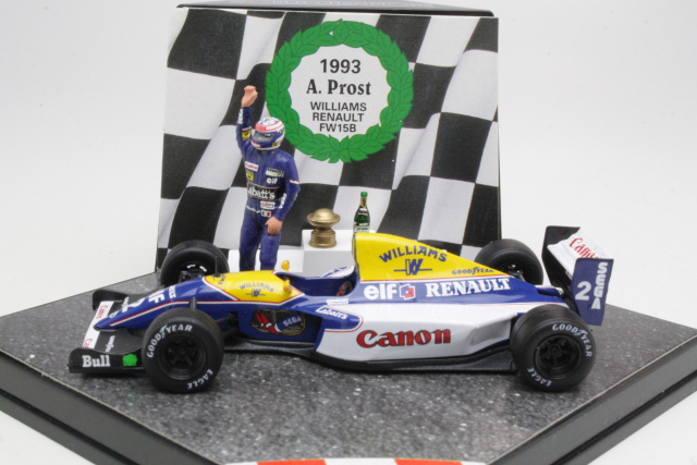 Williams Renault FW15B, World Champion 1993, A.Prost, no.2 - Click Image to Close