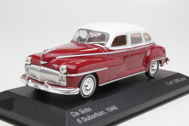 De Soto 6 Surburban 1946, dark red/grey