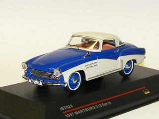 Wartburg 313 Sport 1957, sininen/kerma