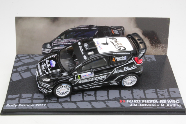 Ford Fiesta RS WRC, France 2011, J-M.Latvala, no.4