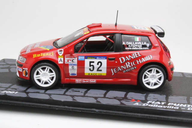 Fiat Punto S1600, Catalunya 2001, A.Dallavilla, no.52