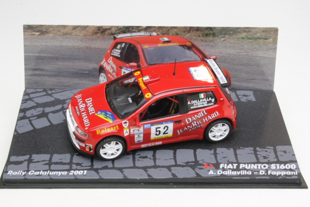 Fiat Punto S1600, Catalunya 2001, A.Dallavilla, no.52