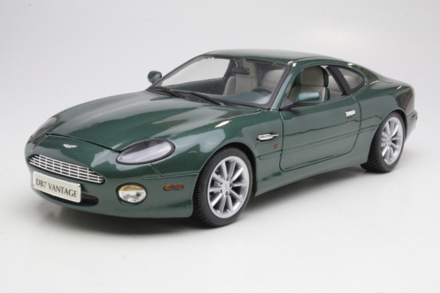 Aston Martin DB7 Vantage 1999, tummanvihreä - Sulje napsauttamalla kuva