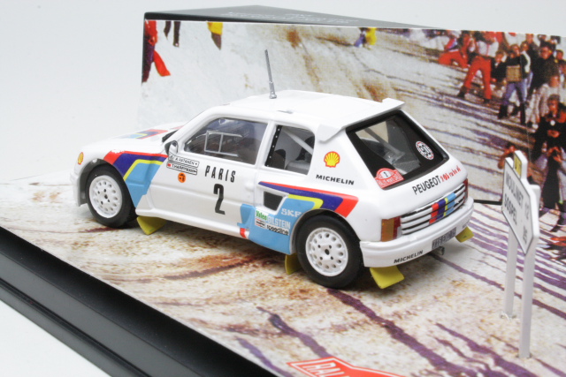 Peugeot 205 T16, 1st. Monte Carlo 1985, A.Vatanen, no.2