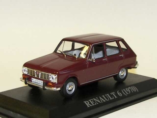 Renault 6 1970, tummanpunainen