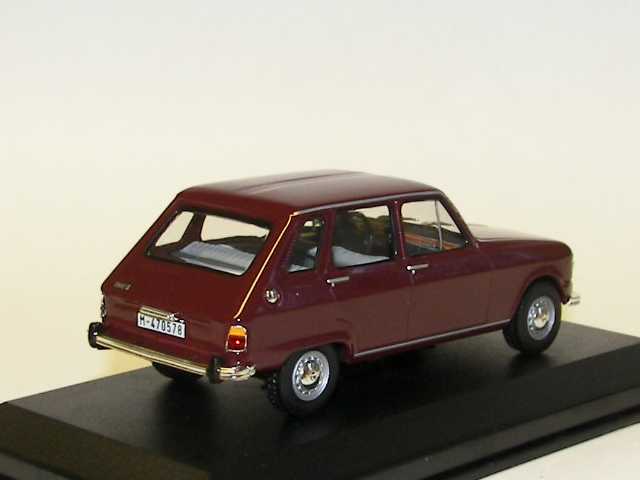 Renault 6 1970, tummanpunainen