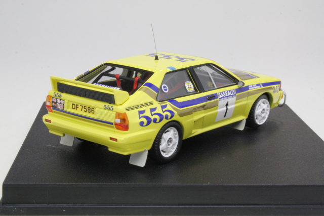 Audi Quattro, 1st. Hongkong-Peking 1985, H.Mikkola, no.1