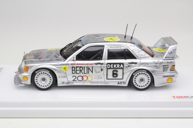 Mercedes 190E 2.5-16 Evo2, DTM 1992, K.Rosberg, no.6 - Sulje napsauttamalla kuva