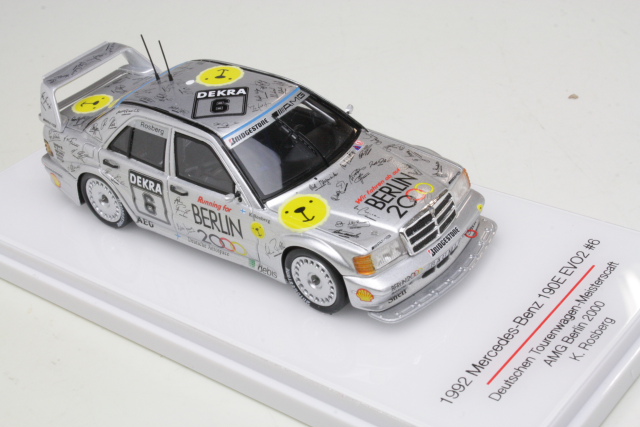 Mercedes 190E 2.5-16 Evo2, DTM 1992, K.Rosberg, no.6 - Sulje napsauttamalla kuva