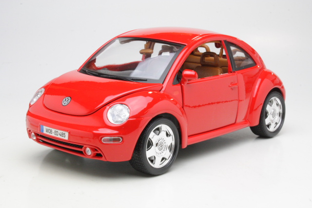 VW New Beetle 1998, punainen - Sulje napsauttamalla kuva