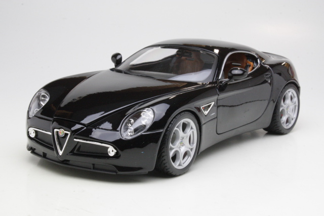 Alfa Romeo 8C Competizione 2006, musta - Sulje napsauttamalla kuva