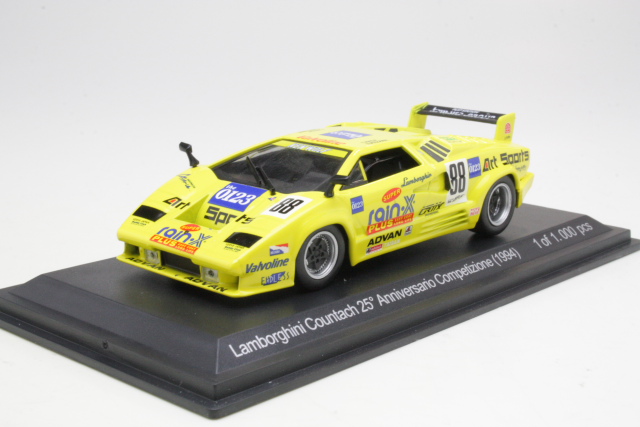 Lamborghini Countach XXV Anniversario Competizione 1994, yellow