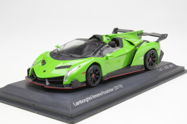 Lamborghini Veneno Roadster 2013, vihreä/musta
