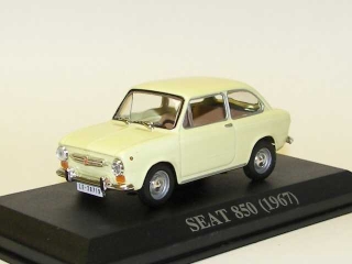 Fiat 850 1967 (Seat), vaaleankeltainen