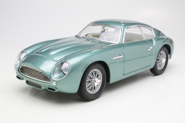 Aston Martin DB4 GT Zagato 1960, vihreä - Sulje napsauttamalla kuva