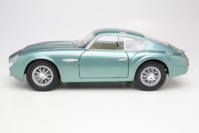 Aston Martin DB4 GT Zagato 1960, vihreä - Sulje napsauttamalla kuva