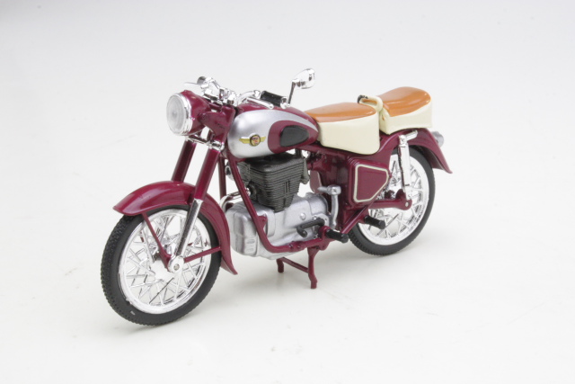 Simson 425S, tummanpunainen - Sulje napsauttamalla kuva