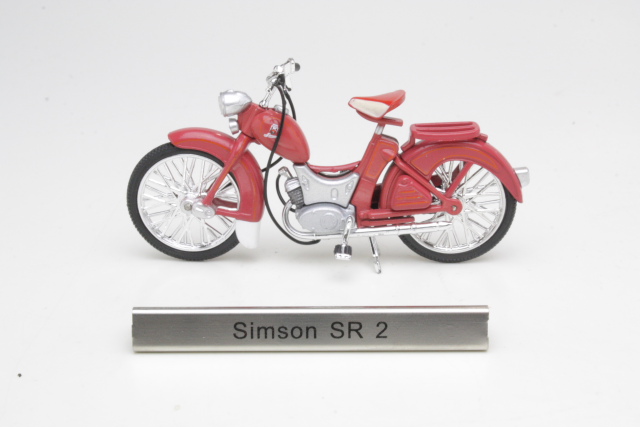 Simson SR 2E, punainen - Sulje napsauttamalla kuva