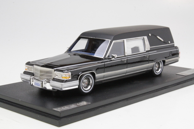 Cadillac Eureka Concours Hearse 1991, black