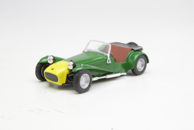 Lotus Seven, vihreä/keltainen