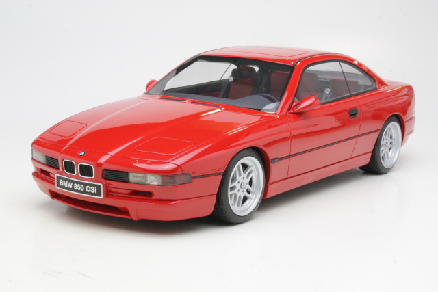 BMW 850 CSi, punainen - Sulje napsauttamalla kuva