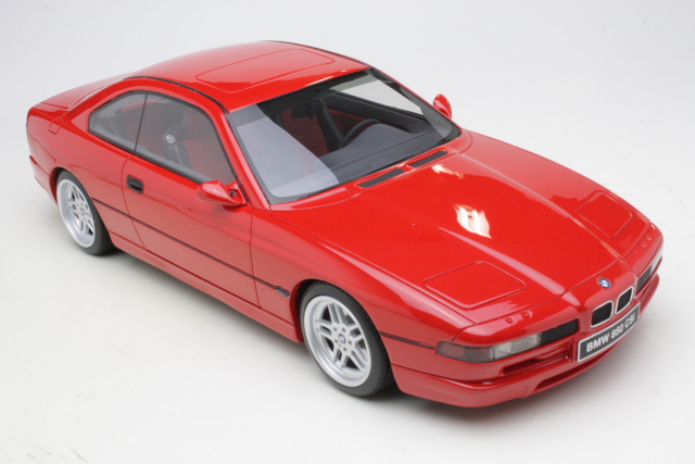 BMW 850 CSi, punainen - Sulje napsauttamalla kuva