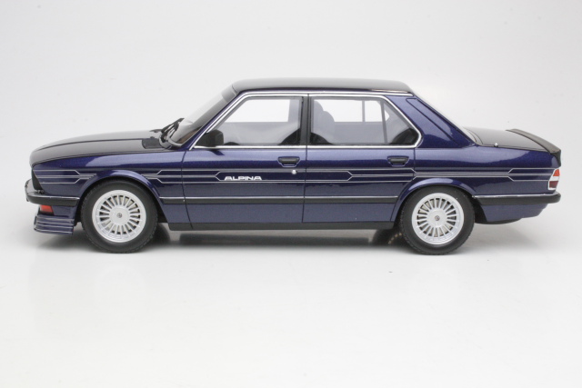 BMW Alpina B7 Turbo (e28) 1985, tummansininen - Sulje napsauttamalla kuva