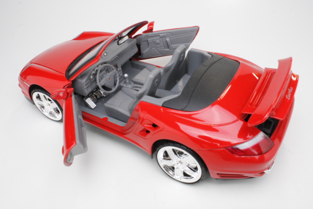 Porsche 911 (997) Turbo Cabriolet, punainen