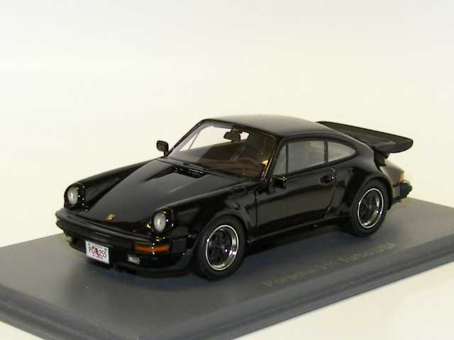 Porsche 911 Turbo USA 1985, musta