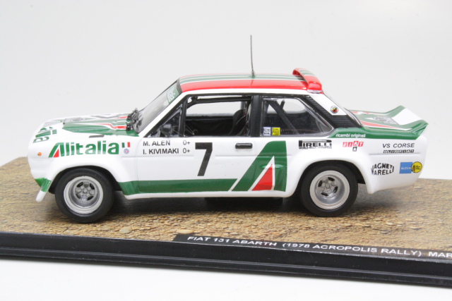 Fiat 131 Abarth, Acropolis 1978, M.Alen, no.7