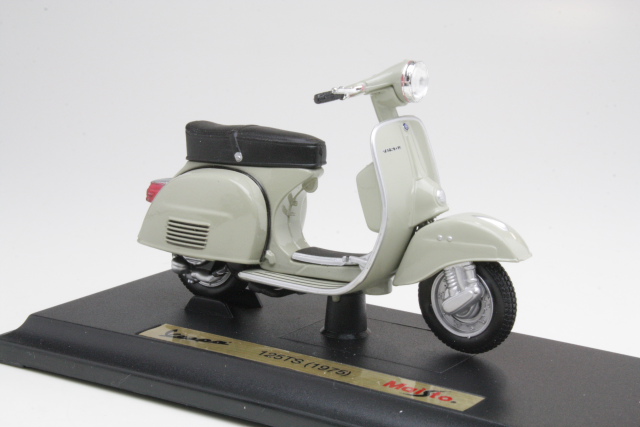 Vespa 125TS 1975, vaaleanharmaa - Sulje napsauttamalla kuva