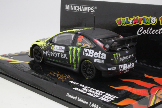 Ford Focus WRC, Monza Rally 2009, V.Rossi, no.46