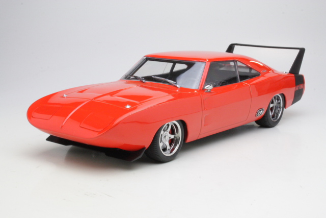 Dodge Charger Daytona 1969, oranssinpunainen - Sulje napsauttamalla kuva