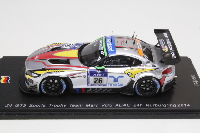 BMW Z4 GT3, 24h Nurburgring 2014, Leinders/Palttala/Catsburg - Sulje napsauttamalla kuva