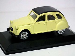Citroen 2CV, keltainen/musta