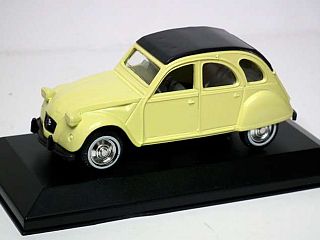 Citroen 2CV, keltainen/musta - Sulje napsauttamalla kuva