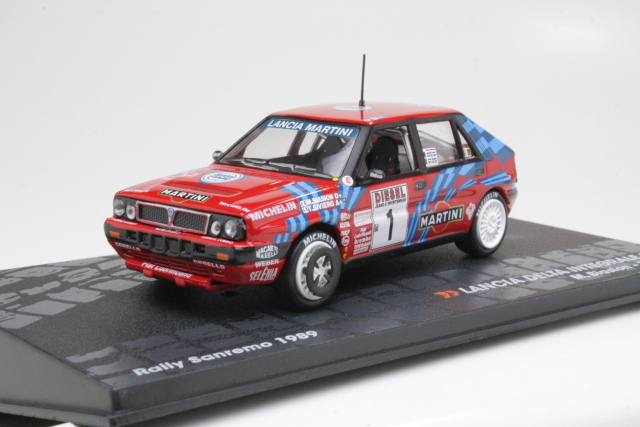 Lancia Delta Integrale 16V, San Remo 1989, M.Biasion, no.1