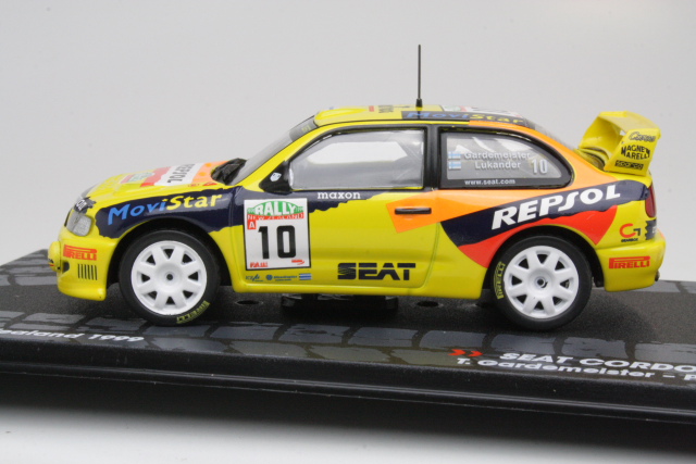 Seat Cordoba WRC, New Zealand 1999, T.Gardemeister, no.10