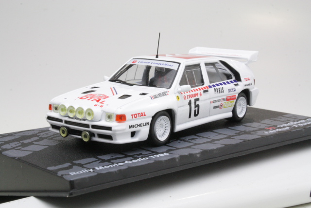 Citroen BX 4TC, Monte Carlo 1986, J.C.Andruet, no.15