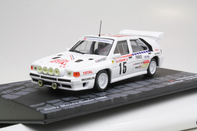 Citroen BX 4TC, Monte Carlo 1986, J.C.Andruet, no.15 - Sulje napsauttamalla kuva