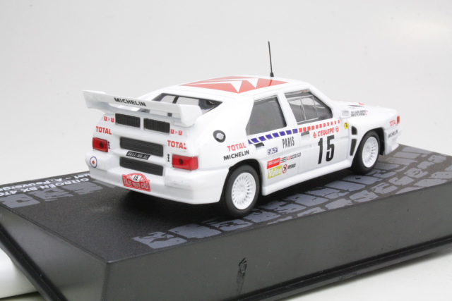 Citroen BX 4TC, Monte Carlo 1986, J.C.Andruet, no.15